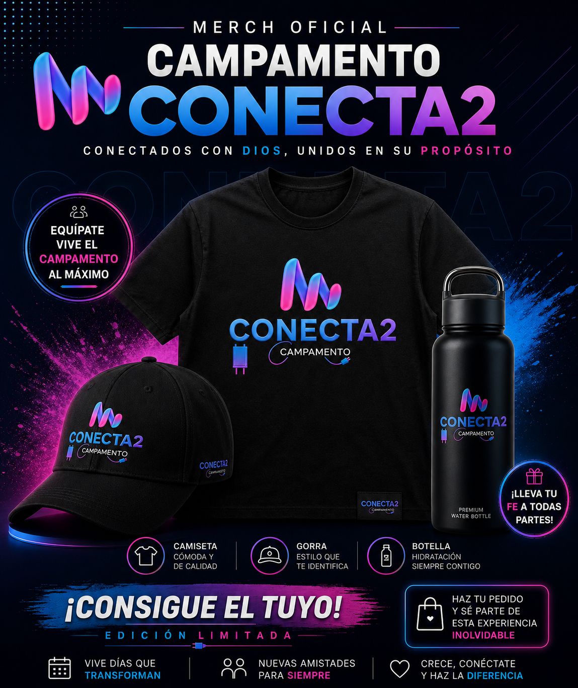 Merch oficial Conecta2